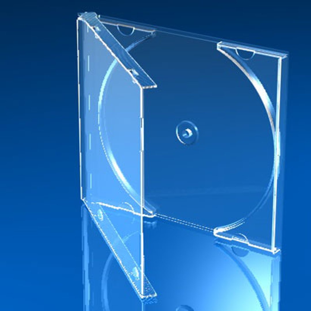 Cd Jewel Case 3d Model