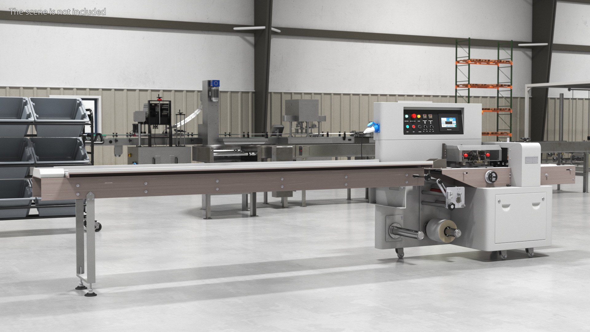 Automated Meat Steak Packaging Machine 3D Model - TurboSquid 2376855