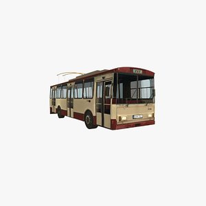 3D Soviet Trolleybus