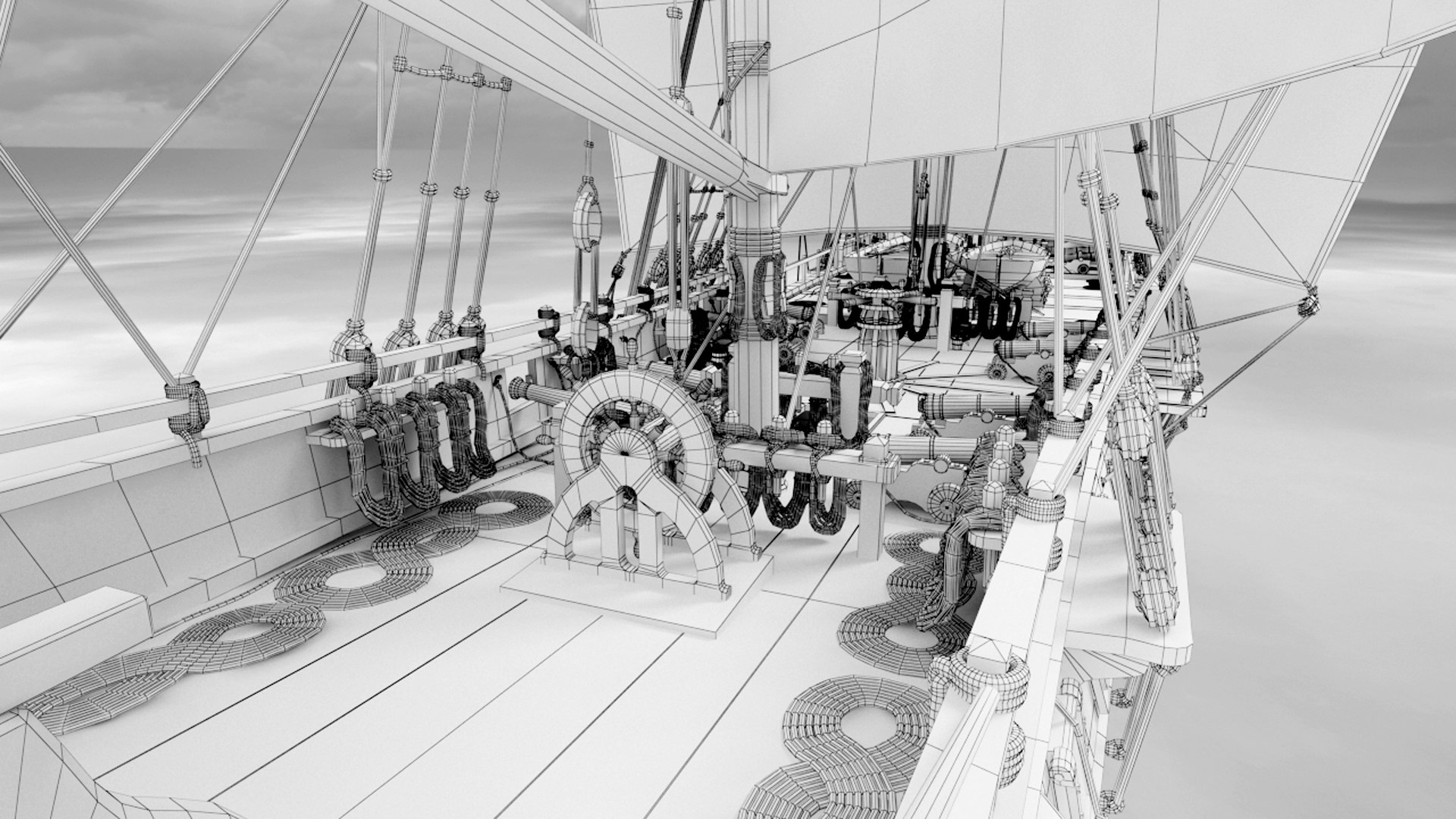 3D HMS Undaunted 1807 TurboSquid 2050971