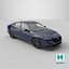 Honda Accord 2025 Dark Blue 3D model