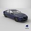 Honda Accord 2025 Dark Blue 3D model