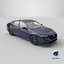 Honda Accord 2025 Dark Blue 3D model