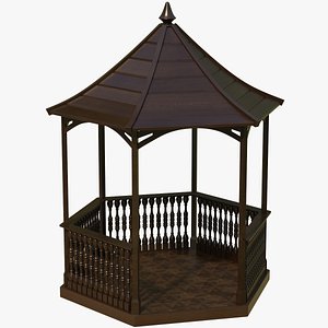 3D model Garden Kiosk