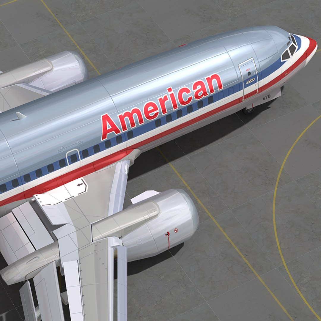 Boeing 737 American Airlines 3ds