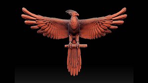 3D phoenix model