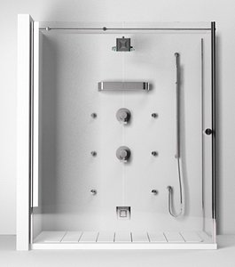 cinema4d teuco endless shower flat