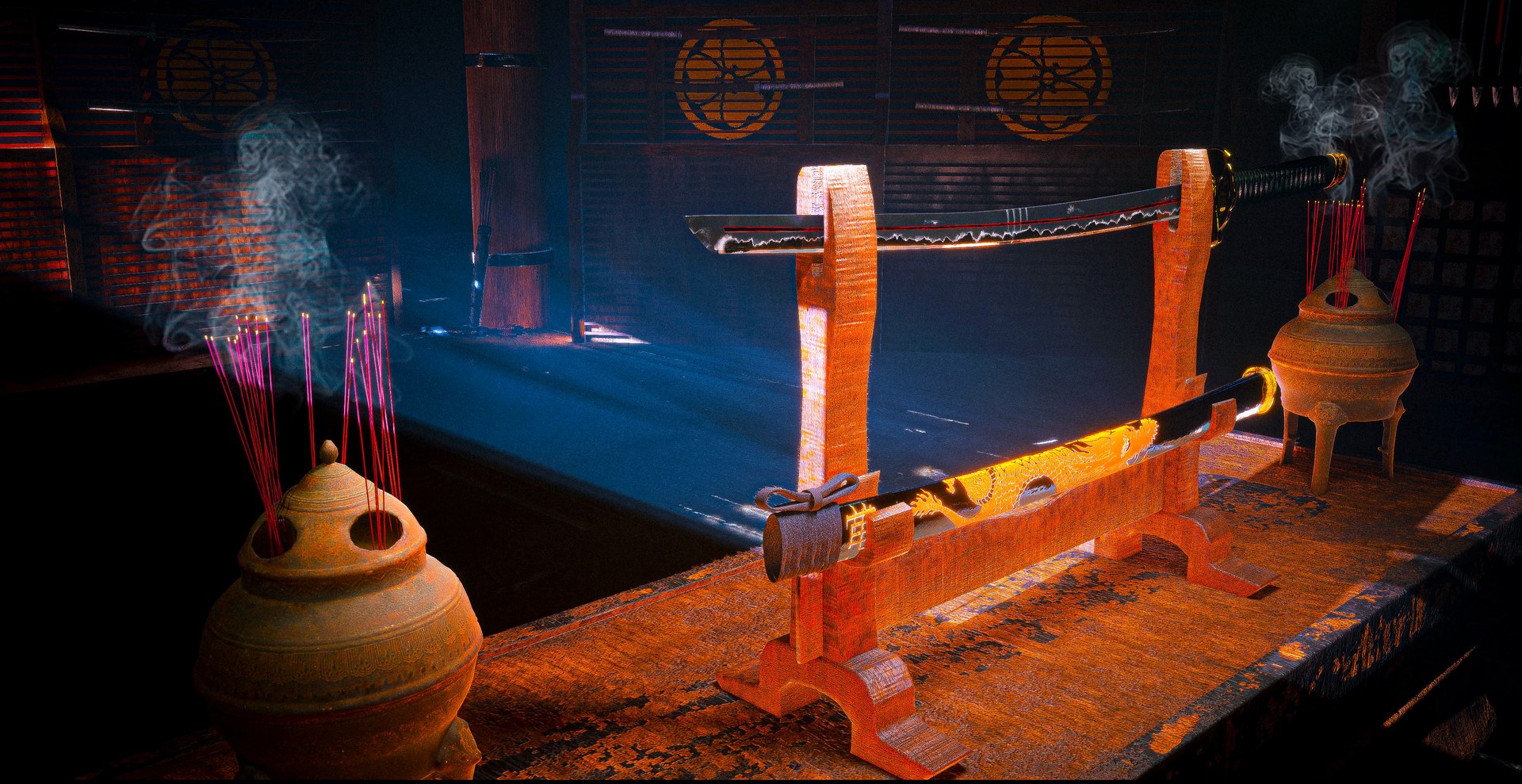 3D Katana and Envrionment model https://p.turbosquid.com/ts-thumb/ys/YSM924/zO/side_view/png/1708281026/1920x1080/fit_q87/c316044d640bee6ff4298f94a2dce06a919a095e/side_view.jpg