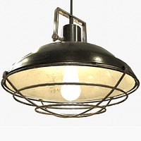Industrial Overhead Light Game Ready PBR Textures