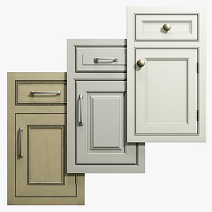 3D Cabinet Doors Set 14