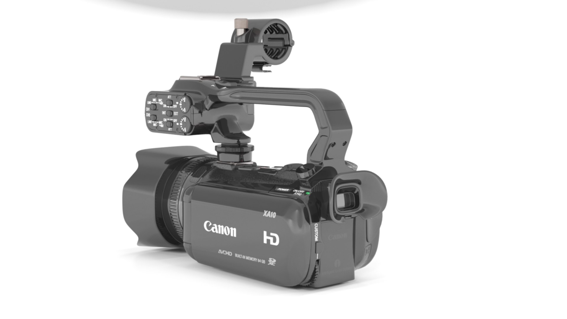 Virtalähde Canon XC10, XA10, LEGRIA HF G40, VIXIA HF G20 Kameraan