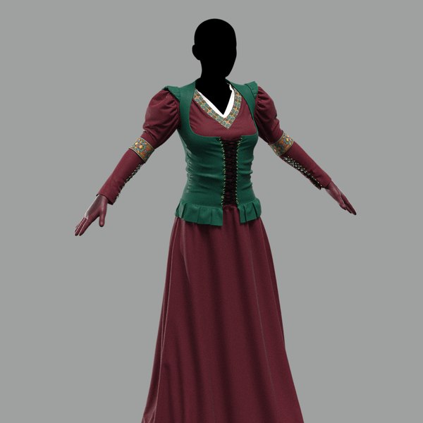 marvelous designer dress Recreating a Victorian Opulence - Marita, MDCC Vol.3 3rd Place Winner