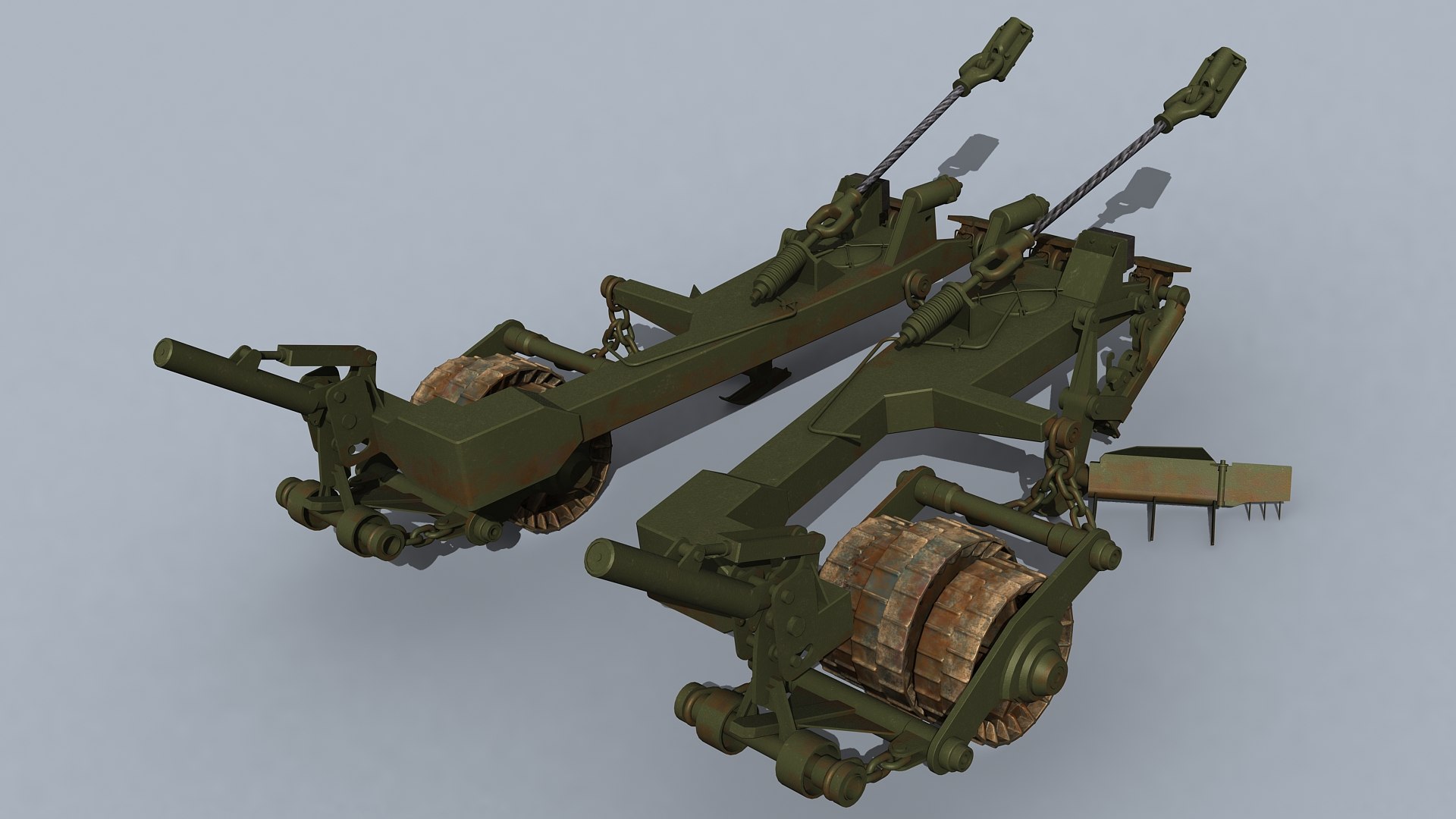 3D model KMT-7 tank mine roller https://p.turbosquid.com/ts-thumb/ys/enkOhP/ud/kmt7_prev02/jpg/1618943095/1920x1080/fit_q87/1dade83756b82faa71c82cdaffee2f8431c29bb4/kmt7_prev02.jpg