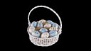 Easter Eggs Basket 05