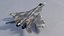 Avión de combate MIG-29 Fulcrum lowpoly