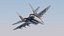Avión de combate MIG-29 Fulcrum lowpoly