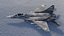 Avión de combate MIG-29 Fulcrum lowpoly