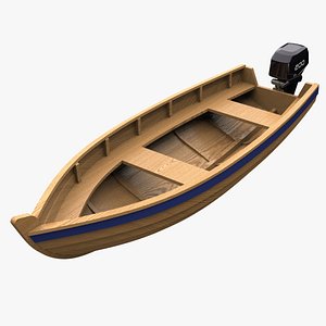 Monterey Clipper Fishing Boat 3D model