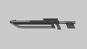 3D gun blade gunblade