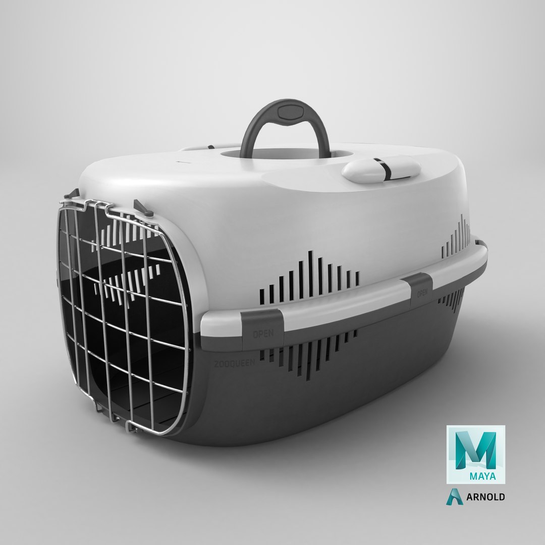 3D Pet Carrier model https://p.turbosquid.com/ts-thumb/ys/rYw1un/3A/stemcell_maya_arnold_render/png/1736542102/1920x1080/fit_q87/c8c0aa725b8c381f1e443fcae266b35b4762b910/stemcell_maya_arnold_render.jpg