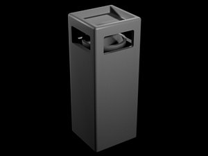 3d trash model