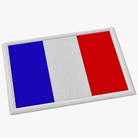 French Embroidered Coat of Arms
