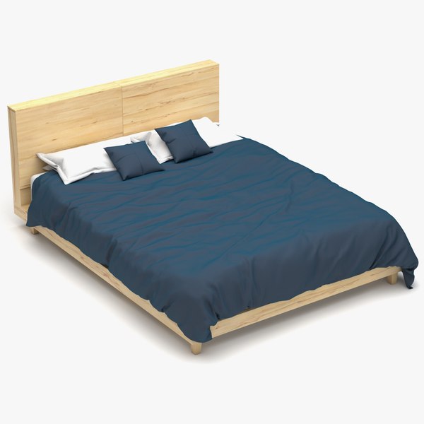 3d model bed