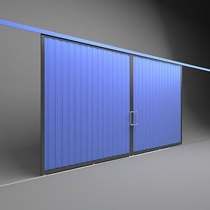 Factory and warehouse and garage door Industrial Facility Gate