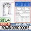 Renaissance Doric Door E Revit STL Printable