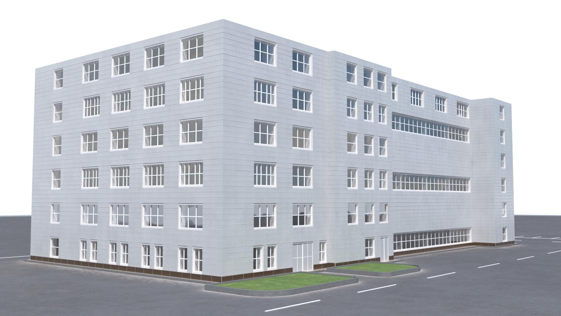 Building office model - TurboSquid 1338319