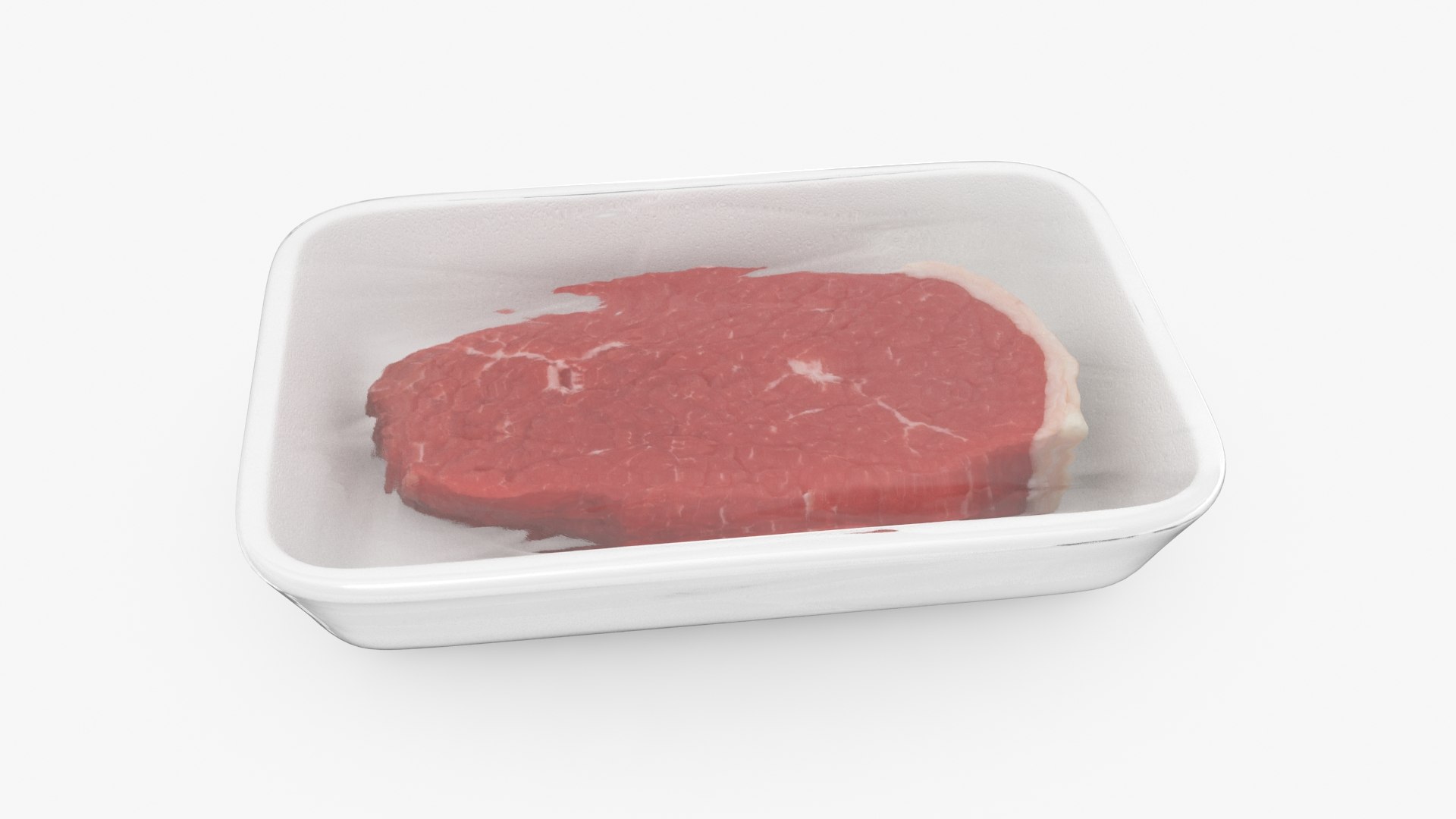 Beef Eye Round Wrapped Package Collection 3D Model - TurboSquid 2306789