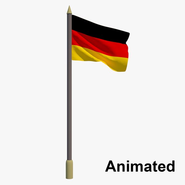 3D flag - animation