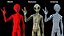 Humanoid Alien Creature Greeting Pose