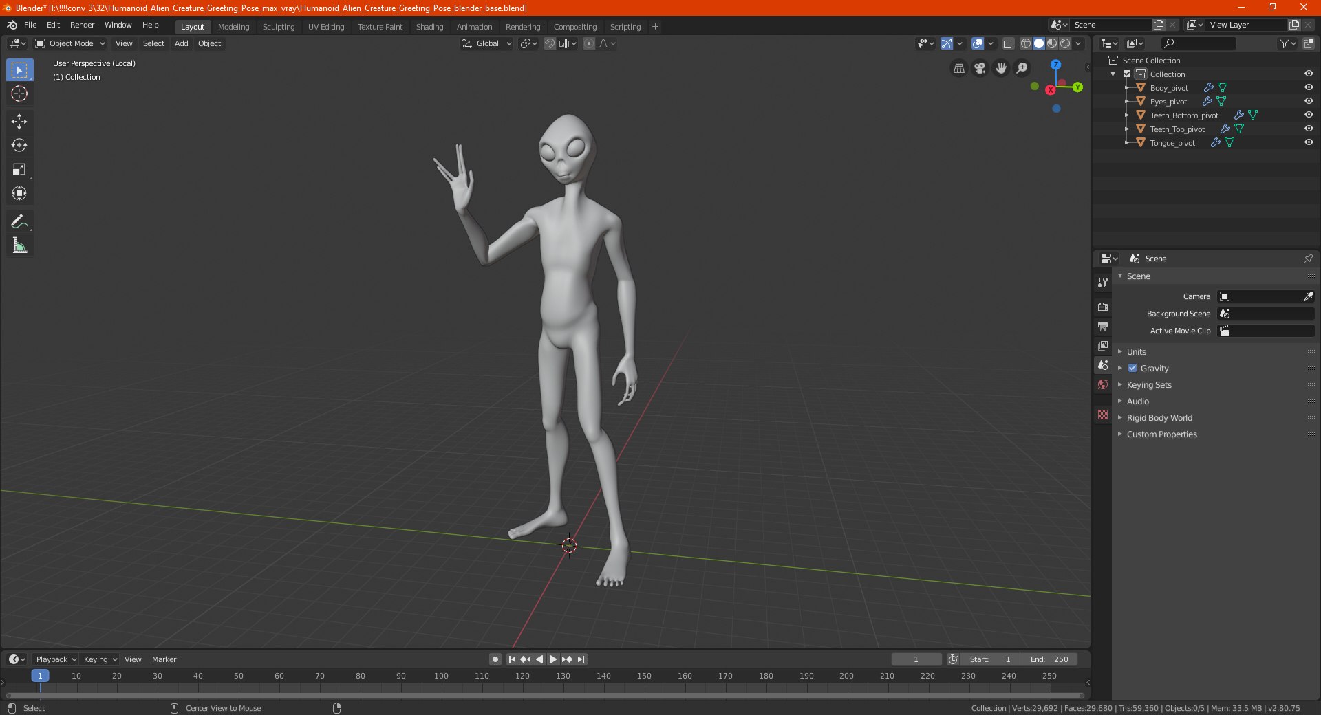 Humanoid Alien Creature Greeting Pose 3D model https://p.turbosquid.com/ts-thumb/yt/FaO9Ch/PW/humanoidaliencreaturegreetingpose3dsmodel022/jpg/1648024012/1920x1080/fit_q87/bea9bcd211d242df029a637b25f31d9a938c6aea/humanoidaliencreaturegreetingpose3dsmodel022.jpg