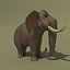 elephant cartoon 3d model