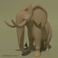 elephant cartoon 3d model