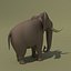 elephant cartoon 3d model