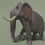 elephant cartoon 3d model