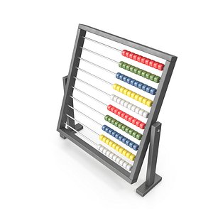 3D abacus model