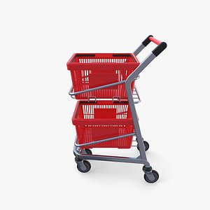 3D Shopping cart v12
