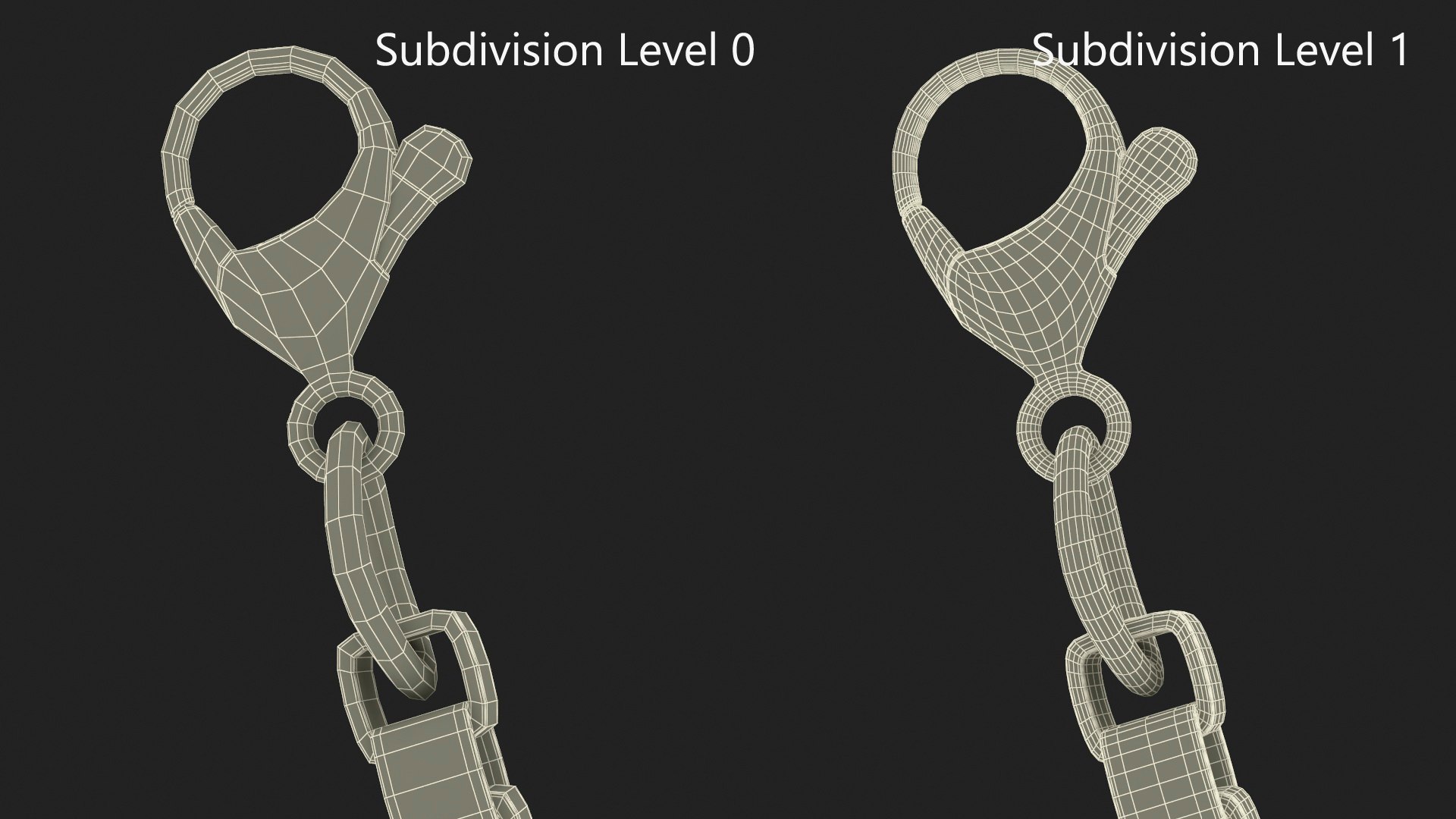 Golden Box Chain 3D Model - TurboSquid 2239782
