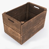 Antic Wooden Crate
