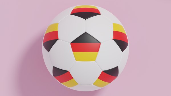 3D Flag Soccer Ball Collection 1 model