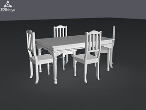 3d model kitchen furniture