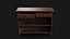 Wooden Cabinet red v1-09