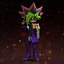 Yu Gi Oh mit Millennium Puzzle zur Hand 3D-Druck Diorama 3D-Druckmodell