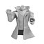 Yu Gi Oh mit Millennium Puzzle zur Hand 3D-Druck Diorama 3D-Druckmodell