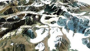 Semyonov Peak mountain peak 3D