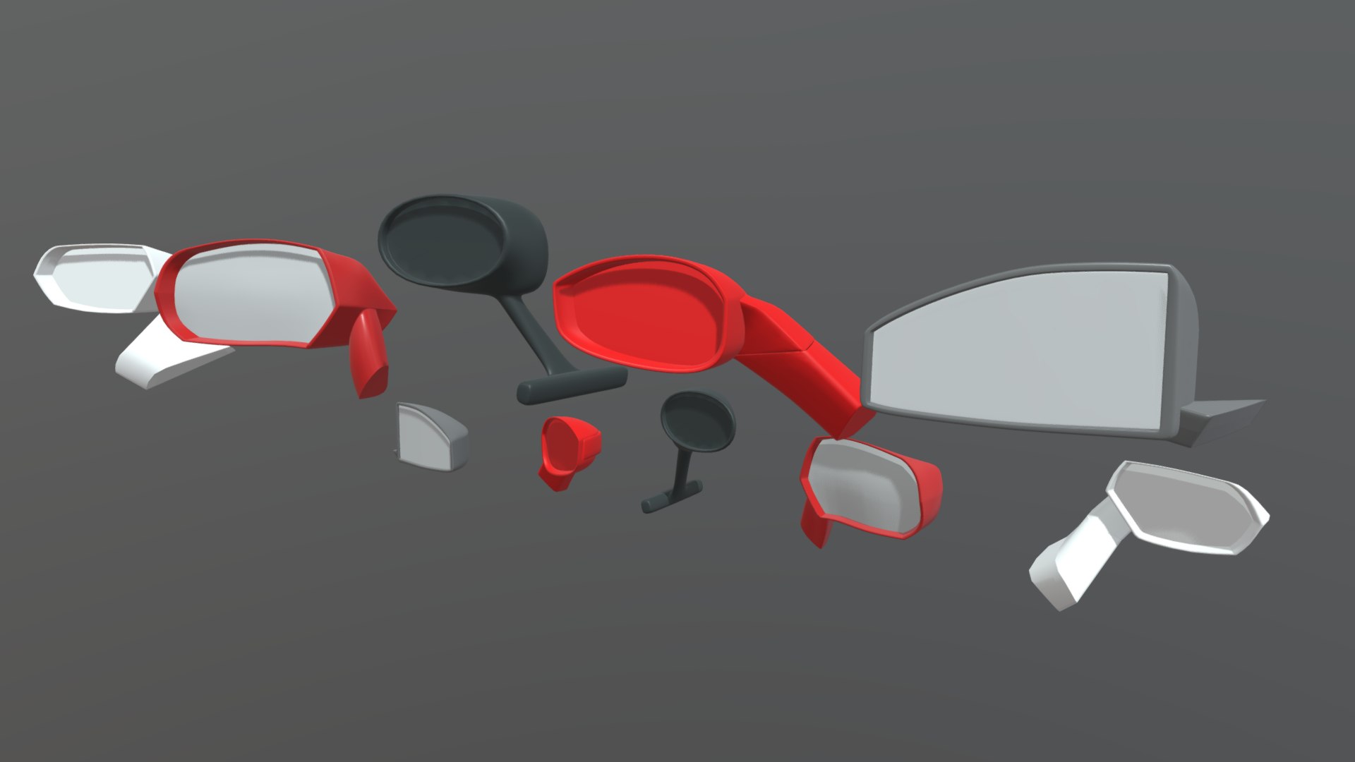 3D model Car Side View Mirrors - TurboSquid 1887657