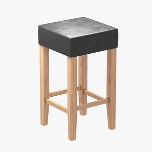 3D Square Bar Stool